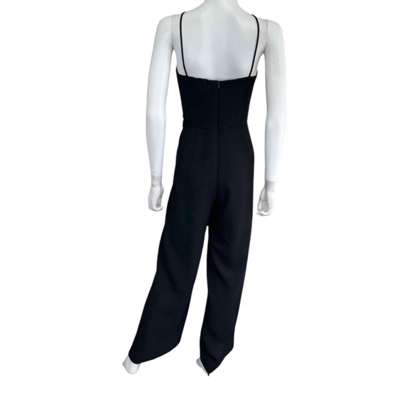BLACK HALO Black Halter Jumpsuit Size 4 - Picture 3 of 6